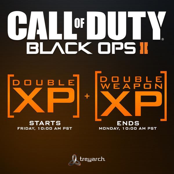 More information about "Black Ops 2 Double XP and Double Weapon XP April 24 - April 27"