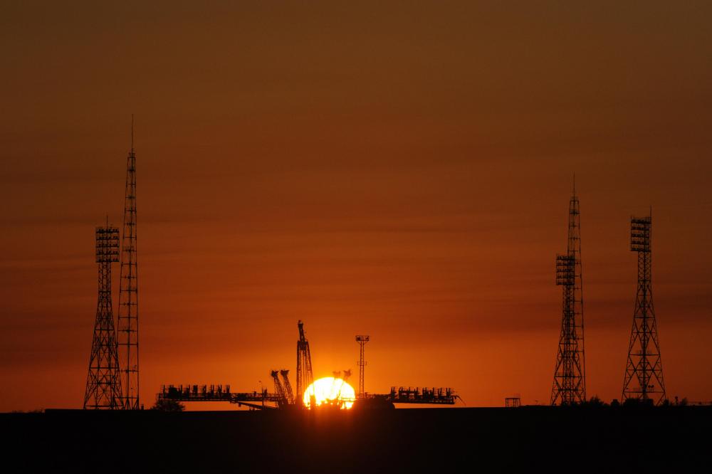 Baikonur_Cosmodrome_Soyuz_launch_pad.jpg